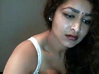 Desi Bhabi Plays at hand you unadorned in Cam -