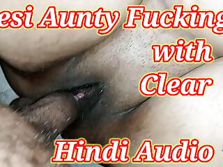 Desi Aunty Shagging above touching Clear Hindi