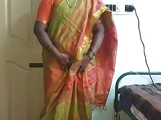 Indian desi live-in sweetheart down posture their
